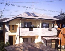 合志市幾久冨　Ｕ様邸　特殊セラミック　ガイナ　外壁：屋根塗装工事の写真